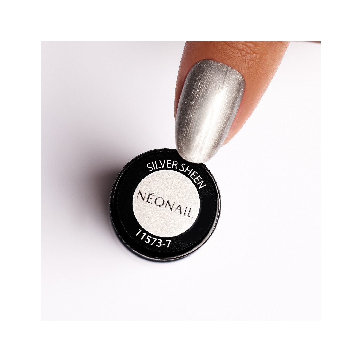 Lakier hybrydowy Silver Sheen 7,2 ml